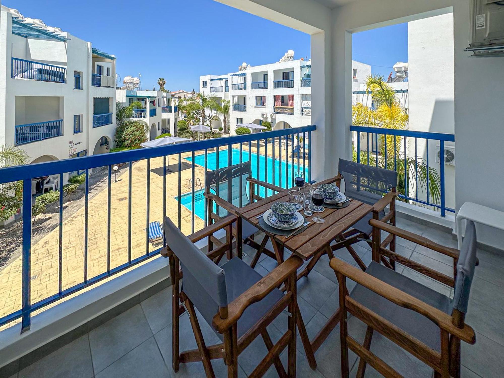 Apartament Diana Oasis 1b, Pool, Center Pafos